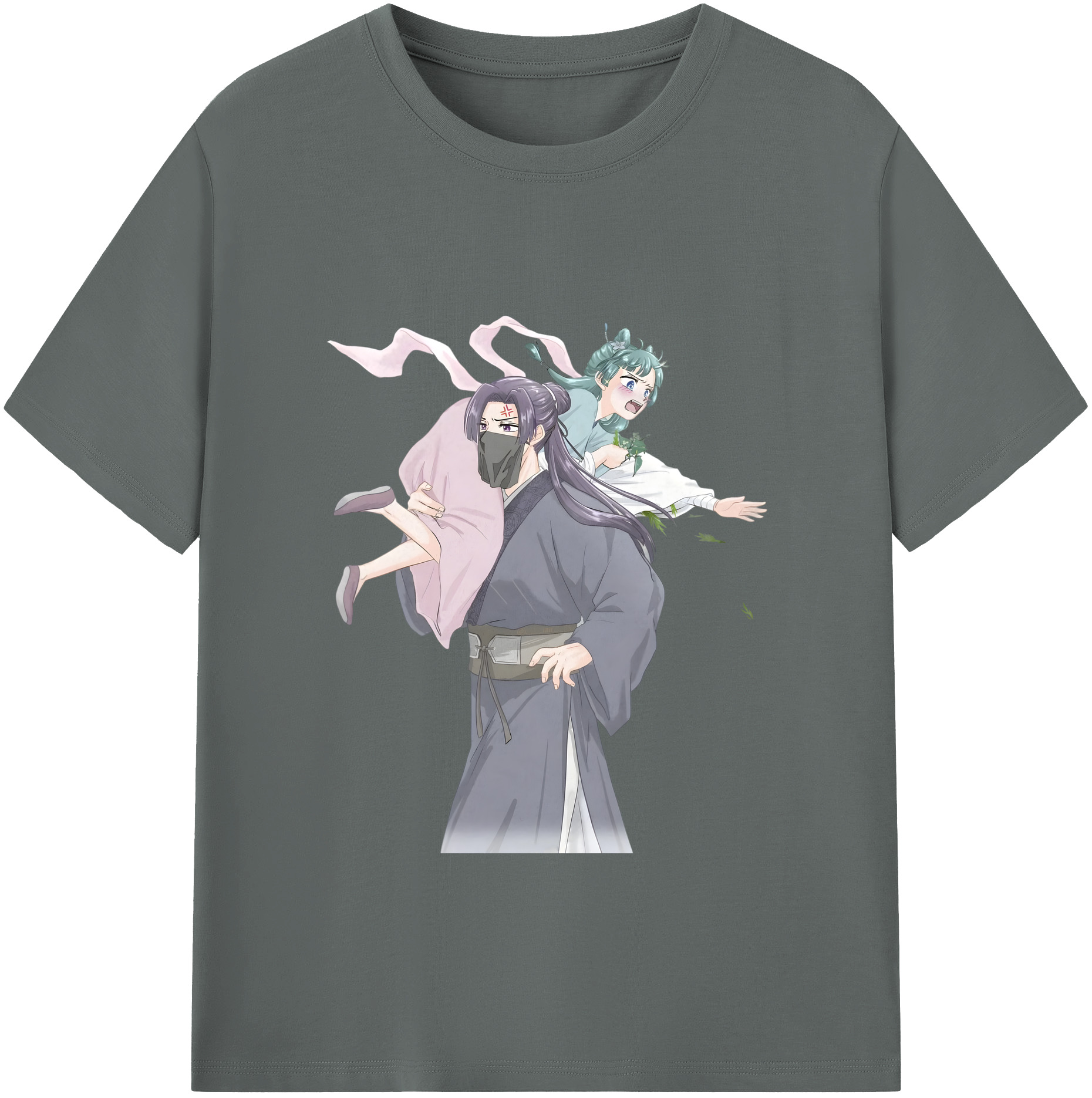 （画像用） 薬屋のひとりごと The Apothecary Diaries 綿100％ メンズ半袖Tシャツ｜肌触りやわらか＆通気性